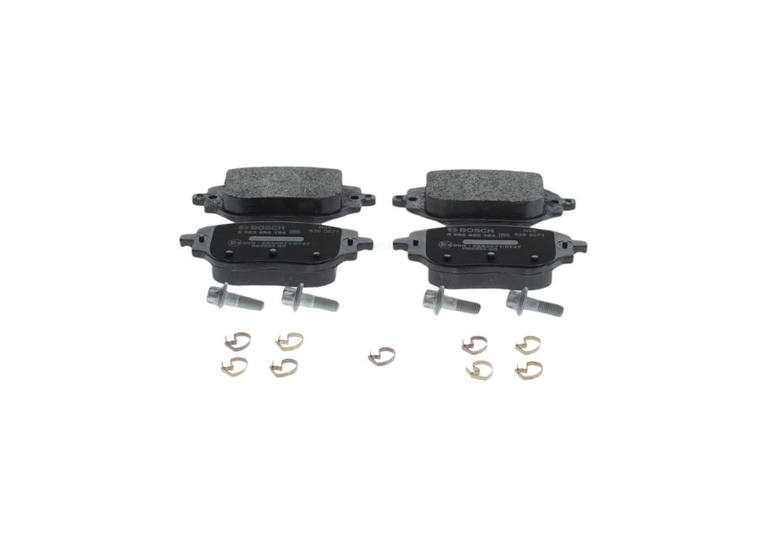 set placute frana,frana disc BOSCH 0 986 460 184