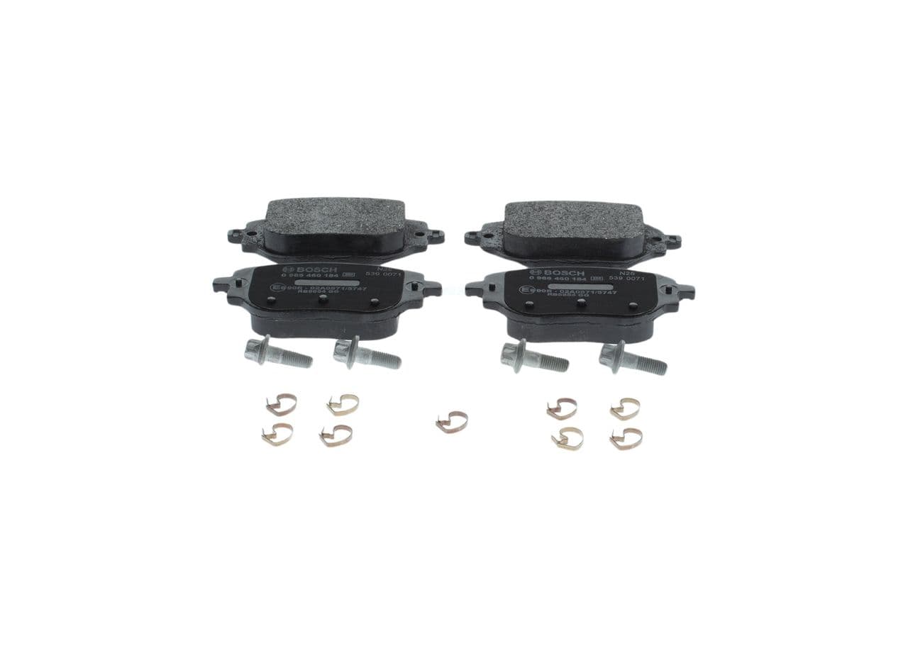 set placute frana,frana disc BOSCH 0 986 460 184