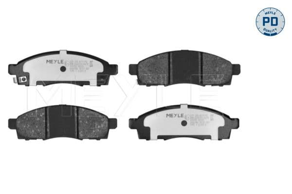 set placute frana,frana disc MEYLE -PD: Advanced performance and design. 025 250 8717/PD