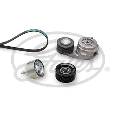 Set curea transmisie cu caneluri GATES FleetRunner™ Micro-V® K018PK1852HD