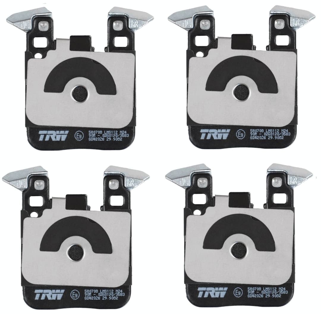 set placute frana,frana disc TRW GDB2028