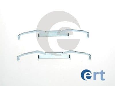 Set accesorii, placute frana ERT 420032