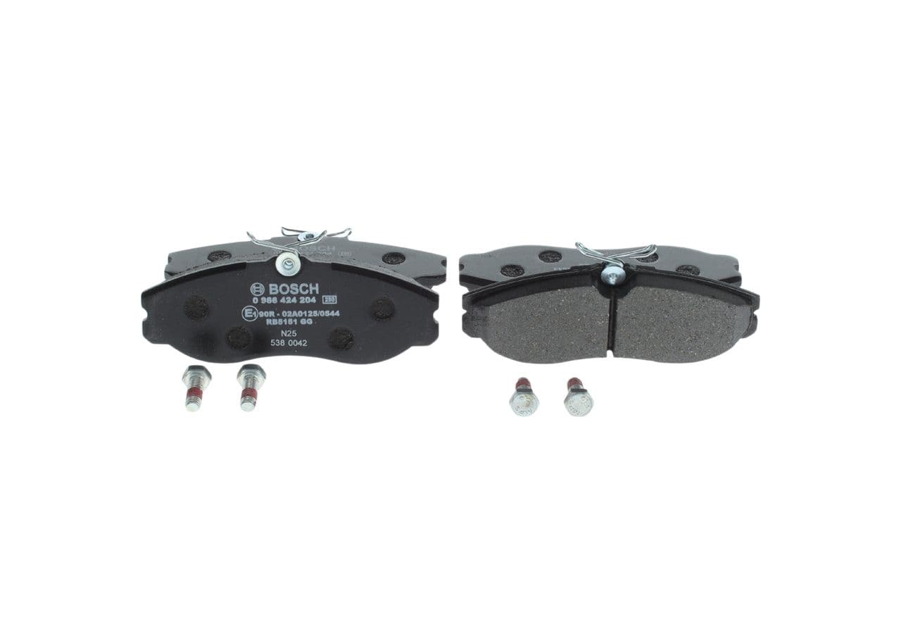set placute frana,frana disc BOSCH 0 986 424 204