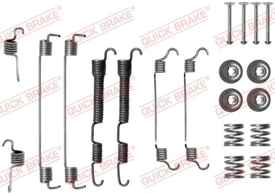 Set accesorii, sabot de frana QUICK BRAKE 105-0786