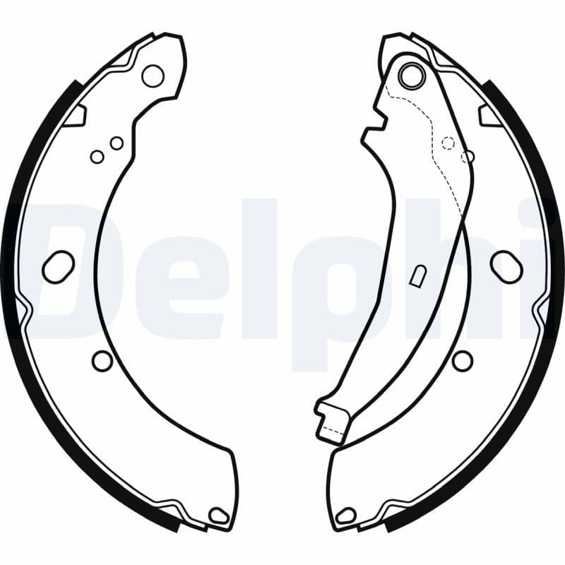 Set saboti frana DELPHI LS2136
