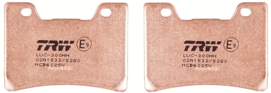 set placute frana,frana disc TRW MCB622SV