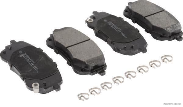 set placute frana,frana disc HERTH+BUSS JAKOPARTS J3602018