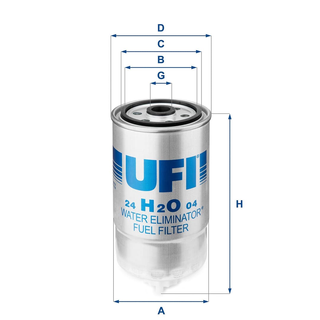 filtru combustibil UFI 24.H2O.04