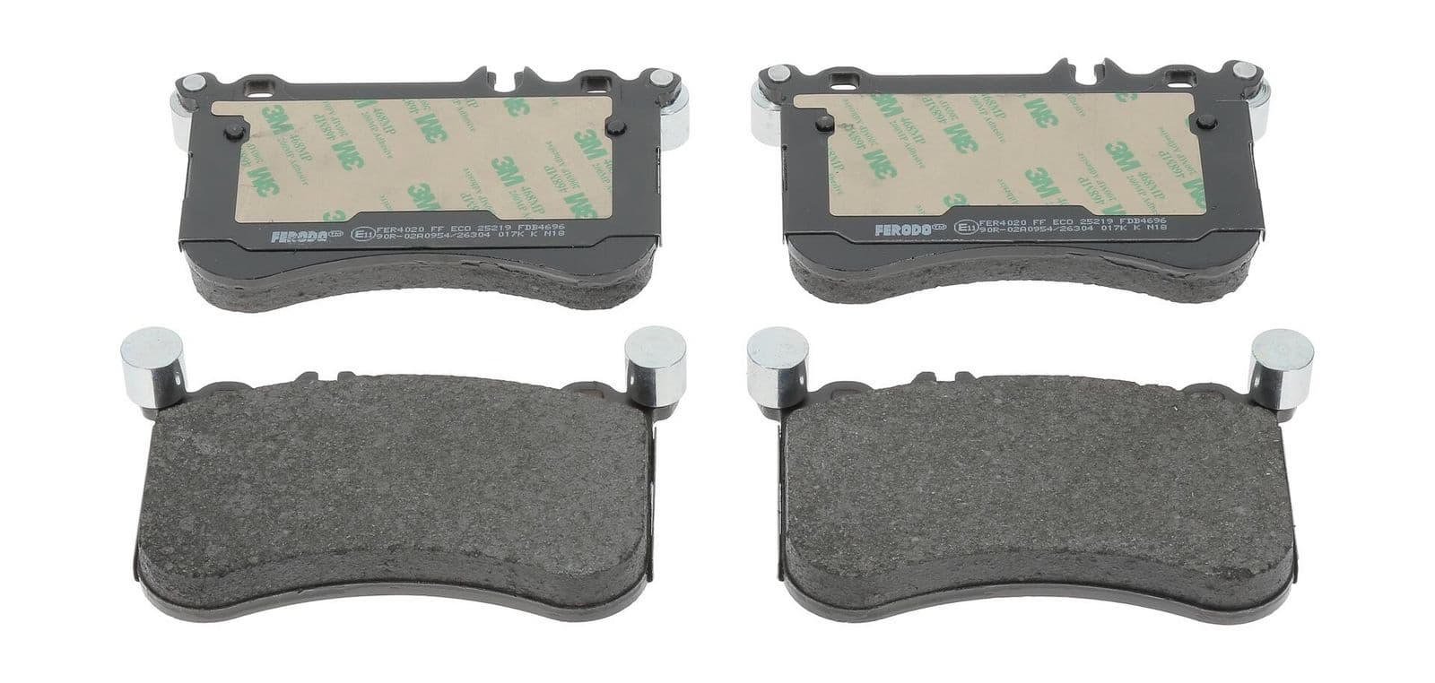 set placute frana,frana disc FERODO FUSE+ Technology FDB4696