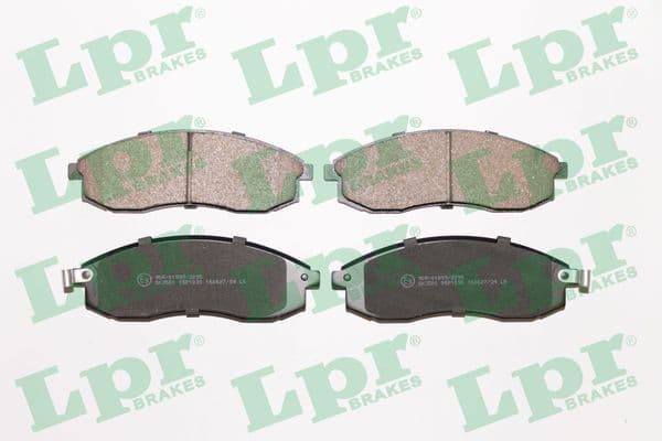 set placute frana,frana disc LPR 05P1030