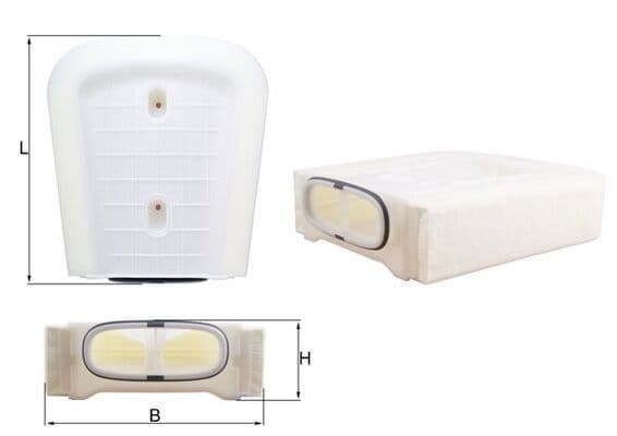 Filtru aer MAHLE LX 3295/8