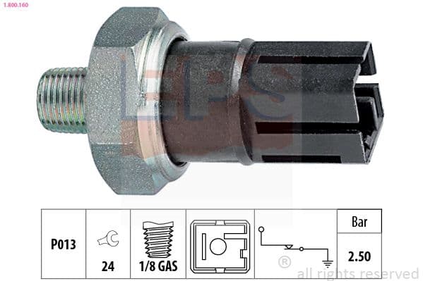 Senzor presiune ulei EPS Made in Italy - OE Equivalent 1.800.160