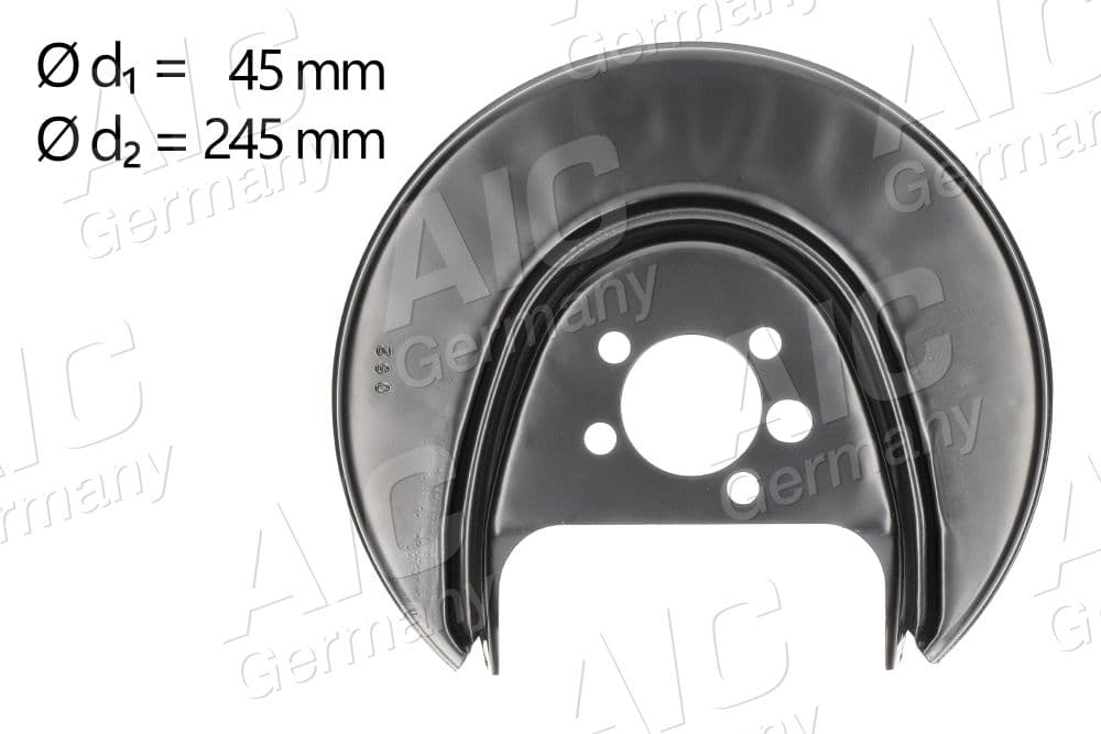 protectie stropire,disc frana AIC Calitatea originală 56016