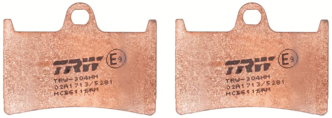 set placute frana,frana disc TRW MCB611SRM