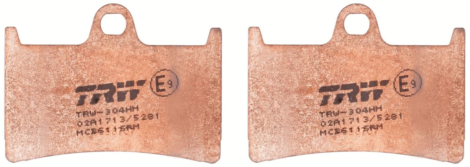 set placute frana,frana disc TRW MCB611SRM