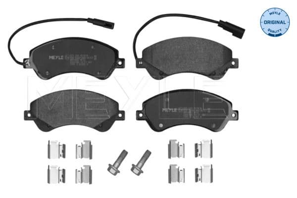 set placute frana,frana disc MEYLE -ORIGINAL: True to OE. 025 244 8518/W