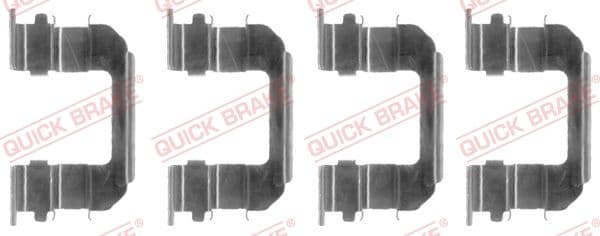 Set accesorii, placute frana QUICK BRAKE 109-1287