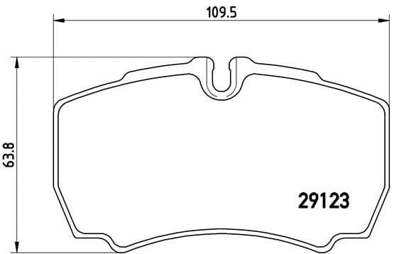 set placute frana,frana disc BREMBO PRIME LINE P A6 023