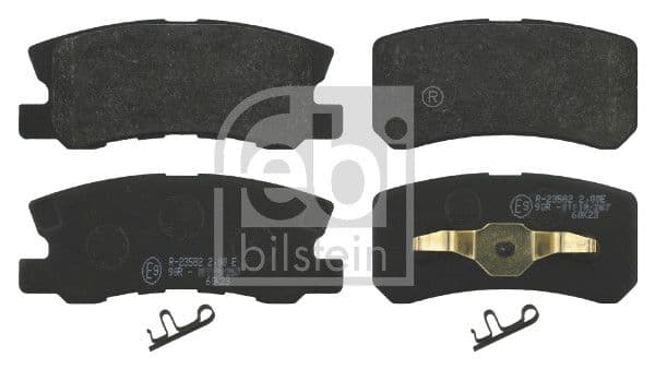set placute frana,frana disc FEBI BILSTEIN 16583