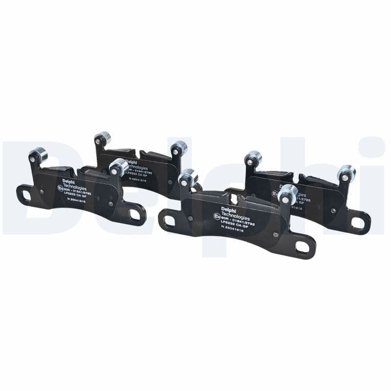set placute frana,frana disc DELPHI LP2233