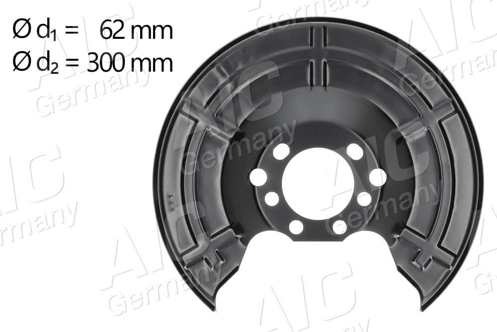 protectie stropire,disc frana AIC Calitatea originală 55198