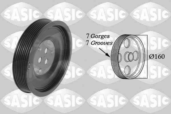 Fulie curea, arbore cotit SASIC 2156089