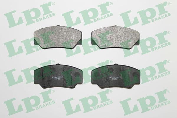 set placute frana,frana disc LPR 05P277