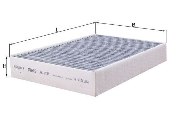 Filtru, aer habitaclu MAHLE LAK 1137