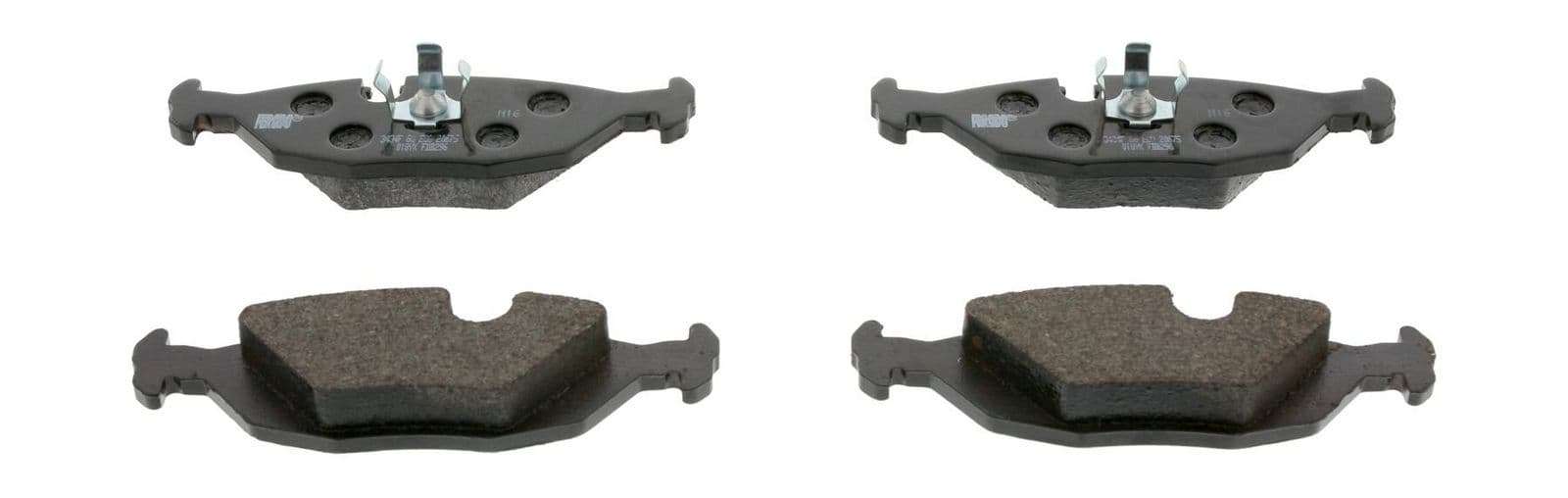 set placute frana,frana disc FERODO PREMIER ECO FRICTION FDB296