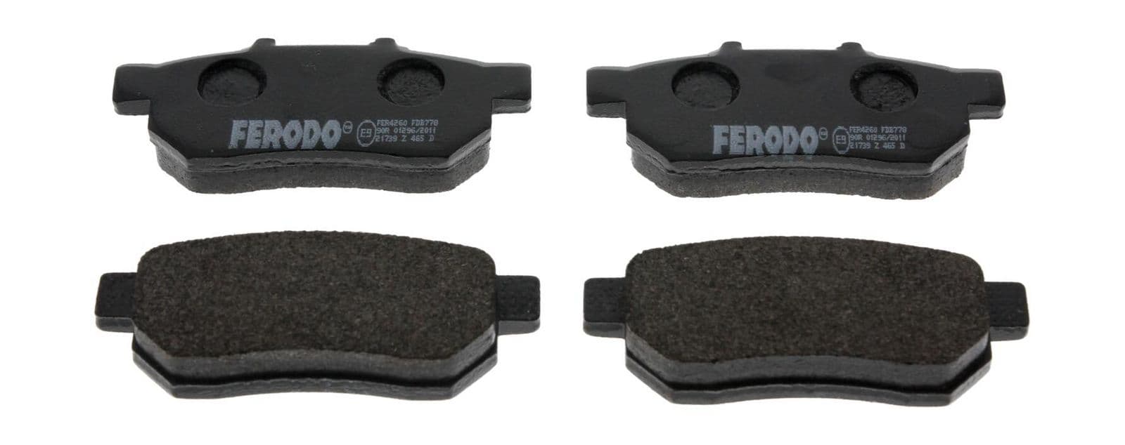 set placute frana,frana disc FERODO PREMIER ECO FRICTION FDB778