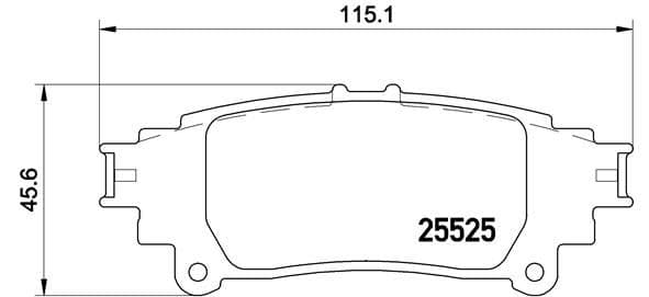 set placute frana,frana disc BREMBO PRIME LINE P 83 132