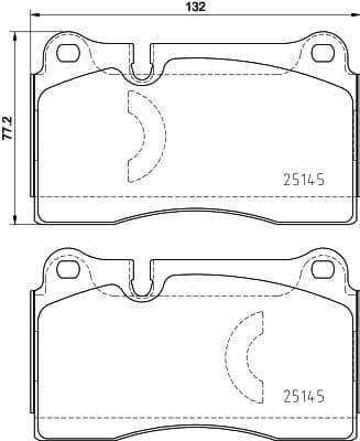 set placute frana,frana disc BREMBO PRIME LINE P 85 159