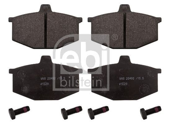 set placute frana,frana disc FEBI BILSTEIN 116181
