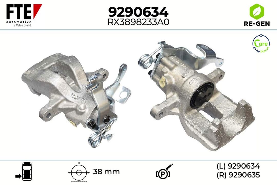 Etrier frana FTE 9290634