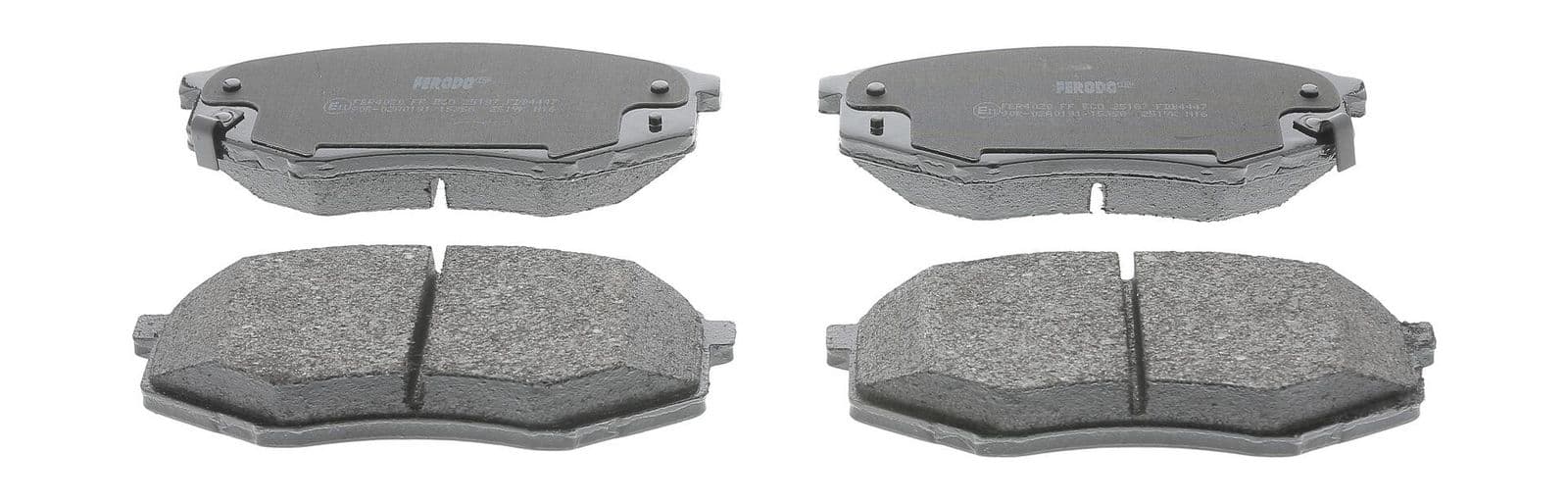 set placute frana,frana disc FERODO PREMIER ECO FRICTION FDB4447