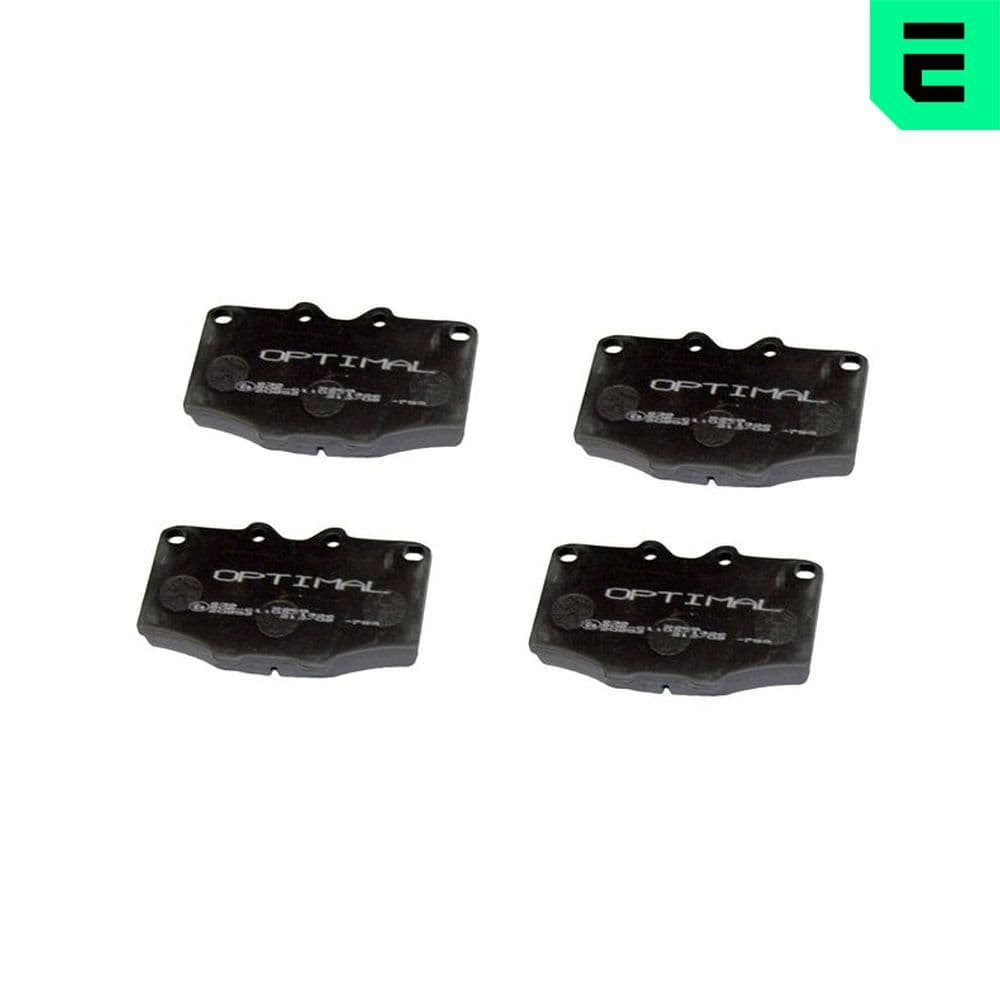 set placute frana,frana disc OPTIMAL BP-09268