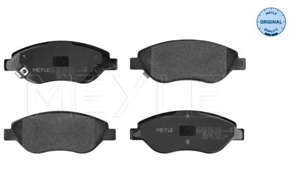 set placute frana,frana disc MEYLE -ORIGINAL: True to OE. 025 224 7619