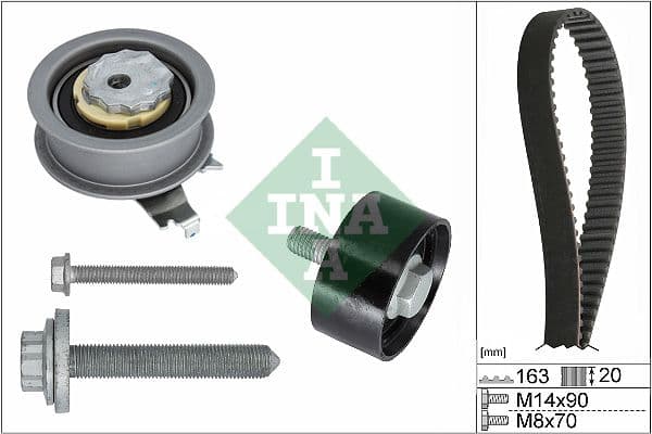 Set curea de distributie Schaeffler INA 530 0711 10