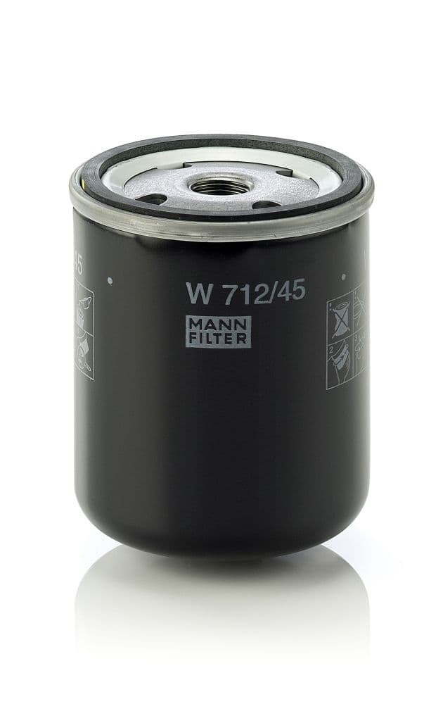 Filtru hidraulic, cutie de viteze automata MANN-FILTER W 712/45