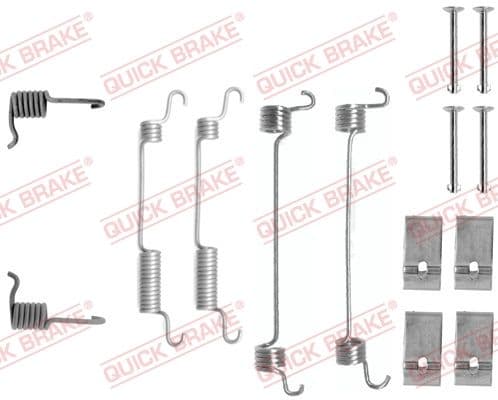 Set accesorii, sabot de frana QUICK BRAKE 105-0735