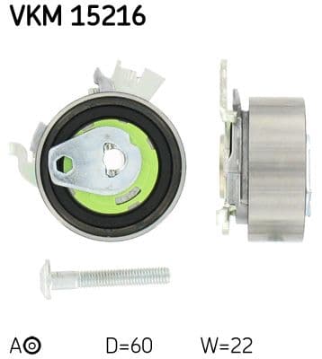 rola intinzator,curea distributie SKF VKM 15216