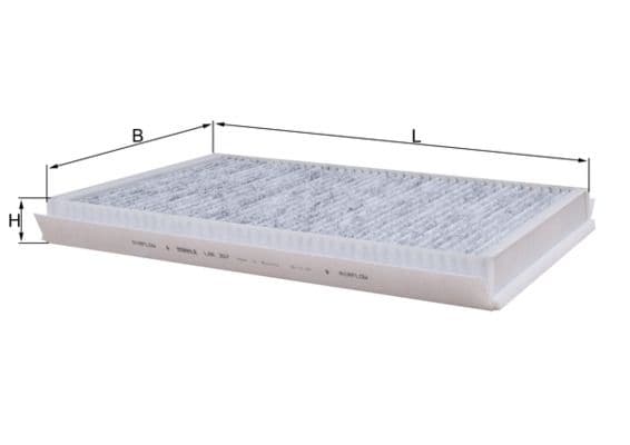 Filtru, aer habitaclu MAHLE LAK 307