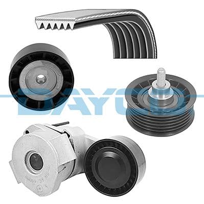 Set curea transmisie cu caneluri DAYCO KPV338