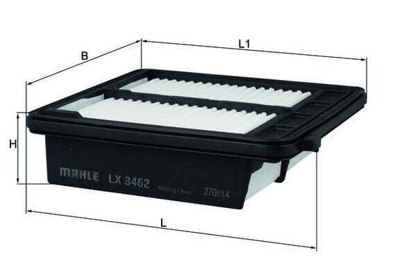 Filtru aer MAHLE LX 3462