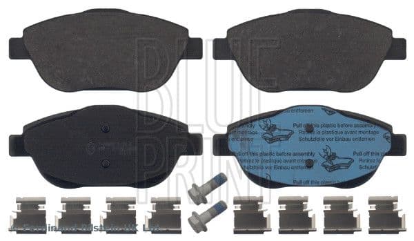 set placute frana,frana disc BLUE PRINT ADP154208
