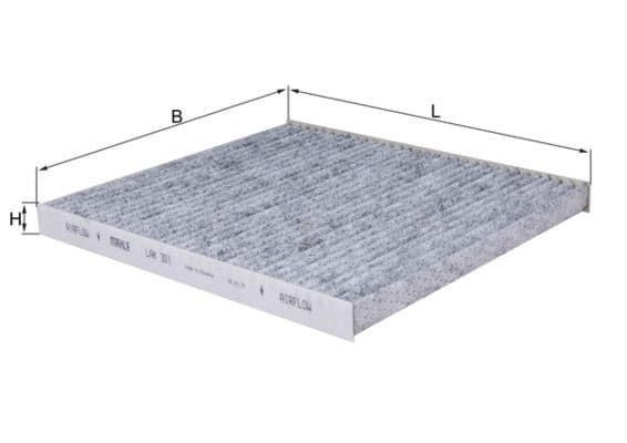 Filtru, aer habitaclu MAHLE LAK 301