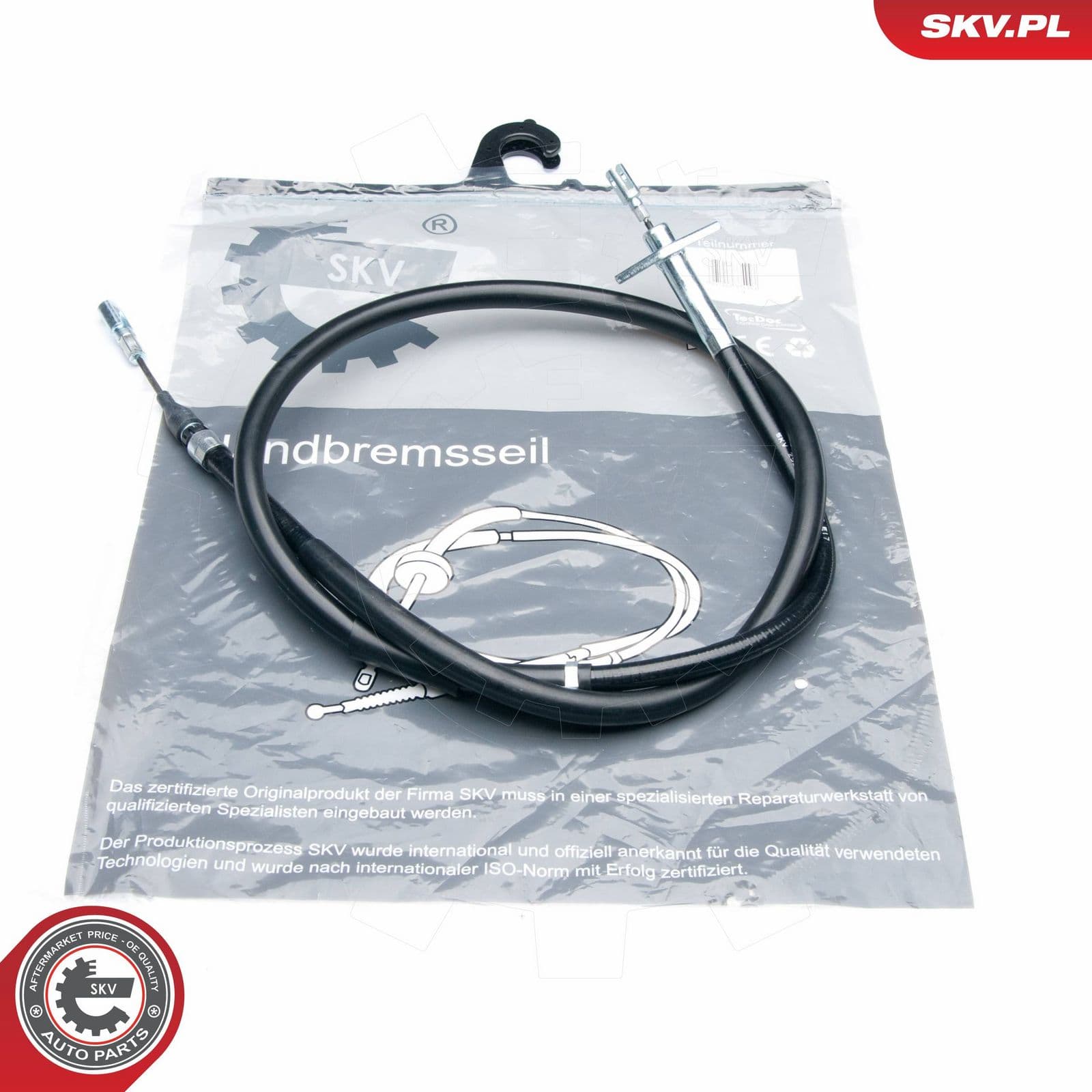 Cablu, frana de parcare ESEN SKV 25SKV916