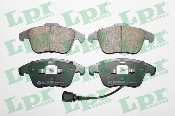 set placute frana,frana disc LPR 05P1392