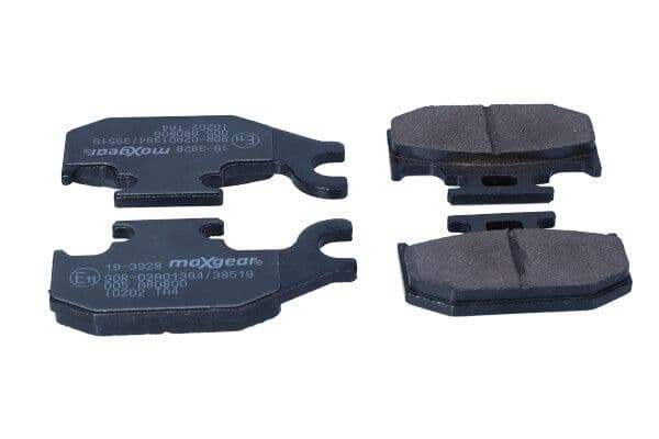set placute frana,frana disc MAXGEAR 19-3928