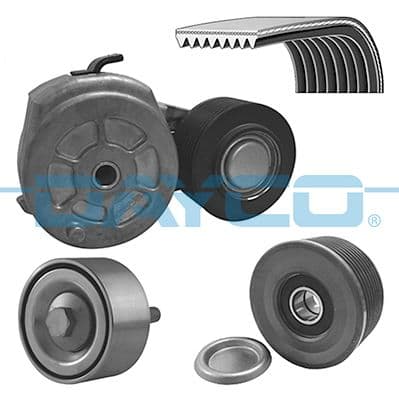 Set curea transmisie cu caneluri DAYCO KPV193HD